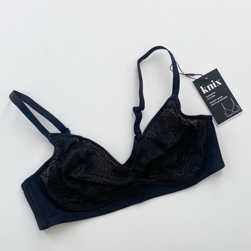Knix Black Lace Bra